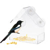 Suction Cup Acrylic Bird Feeder