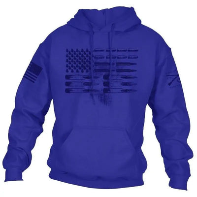 Nik & Nakks 2020 Men's Winter American Flag Hooded Sweatshirt 2020 Men's Winter American Flag Hooded Sweatshirt