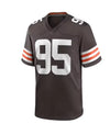 Nik & Nakks 75 / L Cleveland Browns Garrett #95 Football Jersey