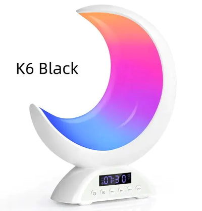 Nik & Nakks Black / 190mmx70mmx230mm RGB Moon Bluetooth Speaker RGB Moon Bluetooth Speaker