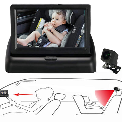 Baby Car Monitor | Easy Install Just Plug & Play