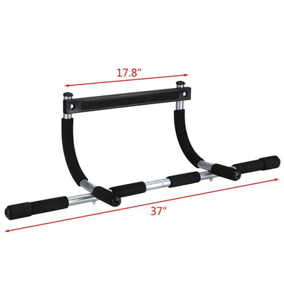 Nik & Nakks Black Indoor Fitness Horizontal Bar Indoor Fitness Horizontal Bar