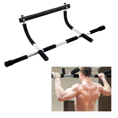 Nik & Nakks Black Indoor Fitness Horizontal Bar Indoor Fitness Horizontal Bar