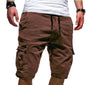 Nik & Nakks Brown / 5XL Casual Summer Men's Shorts