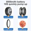 Portable Electric Air Pump Tire Inflator