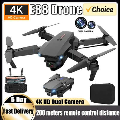 Nik & Nakks Foldable RC Helicopter With 1080P Wide Angle Dual HD Camera