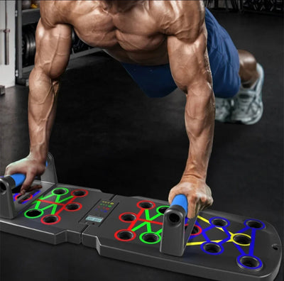 Folding Push-up Board Support Muscle Exercise