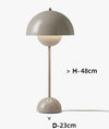 Nik & Nakks Grey / Large plugin/Trichromatic light Touch Bud Multi-color Mushroom Lamp Touch Bud Multi-color Mushroom Lamp