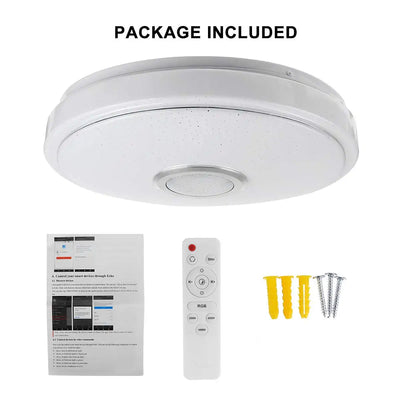 Smart LED Ceiling Light with Remote Control