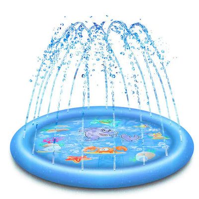 Nik & Nakks Light Blue / 170x170cm Pet Sprinkler Pad Pet Sprinkler Pad