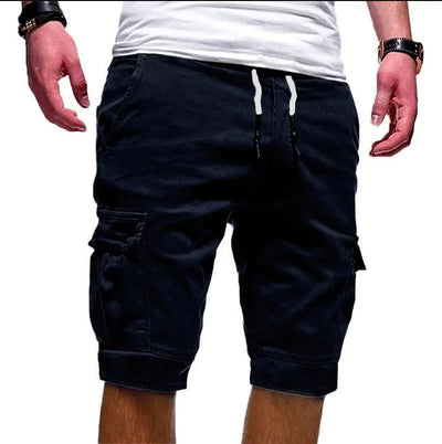 Nik & Nakks Navy blue / XL Casual Summer Men's Shorts