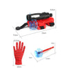 Nik & Nakks Red / 7.5 x 15 x 4.5 Centimeter/ 23.5 x 10 Centimeter Spiderman Glove Web Shooter Spiderman Glove Web Shooter