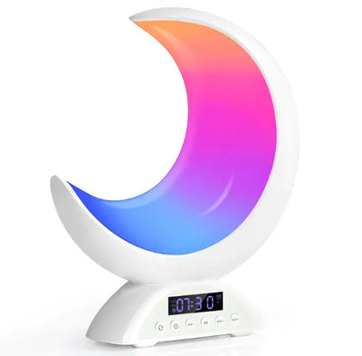 Nik & Nakks White / 190mmx70mmx230mm RGB Moon Bluetooth Speaker RGB Moon Bluetooth Speaker