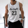 Nik & Nakks White / 2 Extra Larg Men's Number 23 Basketball Jersey