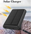 Nik & Nakks White / 5000 mAh Portable Fast Charging Magnetic Solar Power Bank for Smartphones Portable Fast Charging Magnetic Solar Power Bank for Smartphones