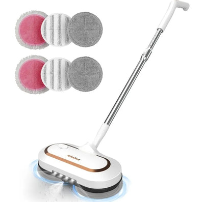 Cordless Electric Mop Cleaner with Vacuum Function