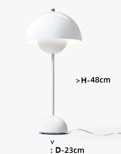 Nik & Nakks White / Large plugin/Trichromatic light Touch Bud Multi-color Mushroom Lamp Touch Bud Multi-color Mushroom Lamp