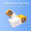 YG300 Yellow / AU Plug Audio Home Multimedia Player Smart projector
