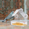 Suction Cup Acrylic Bird Feeder